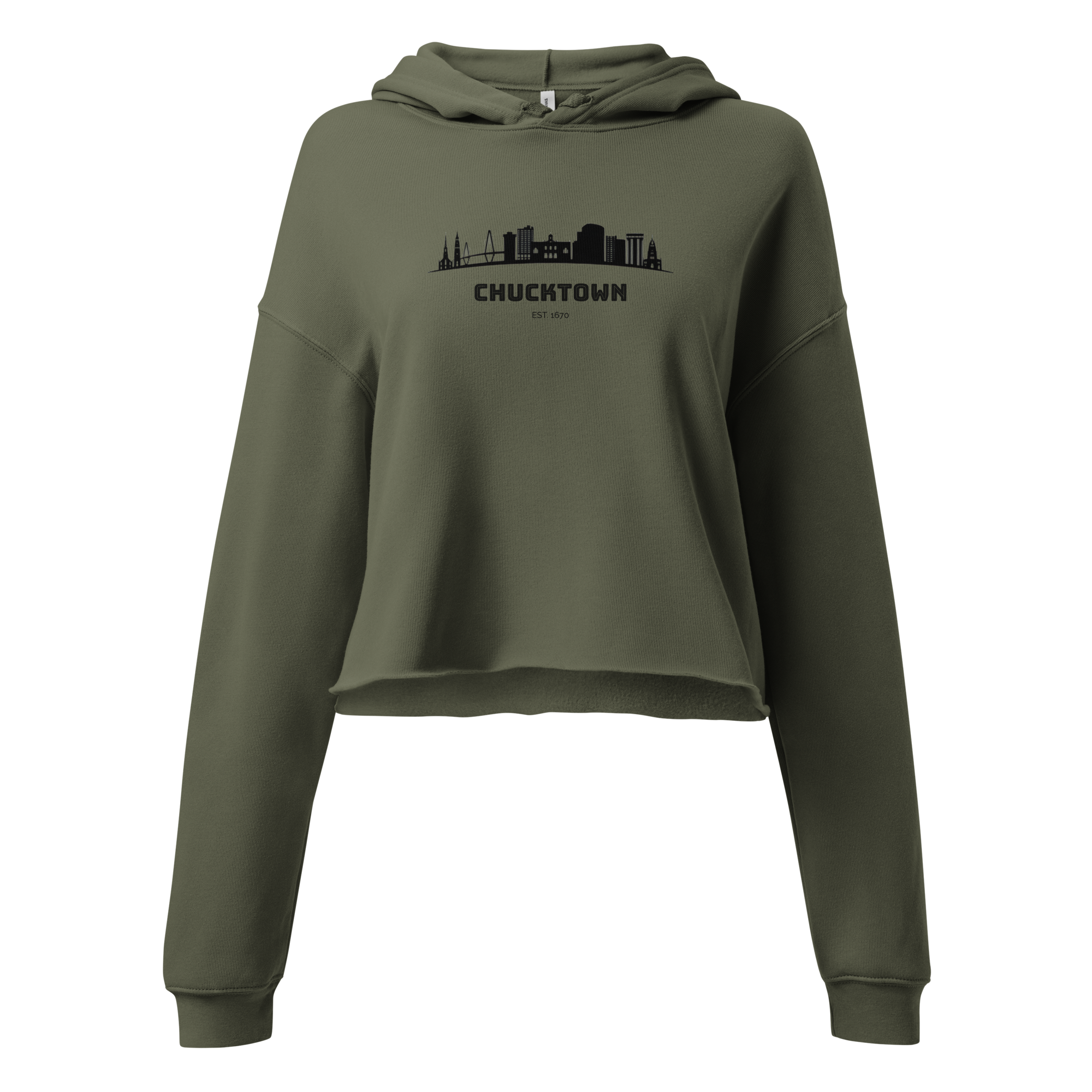 chucktown (crop hoodie)